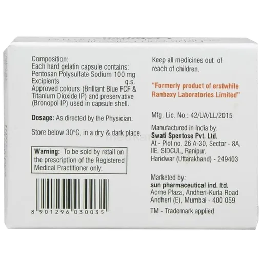 cystopen 100mg capsule 10's